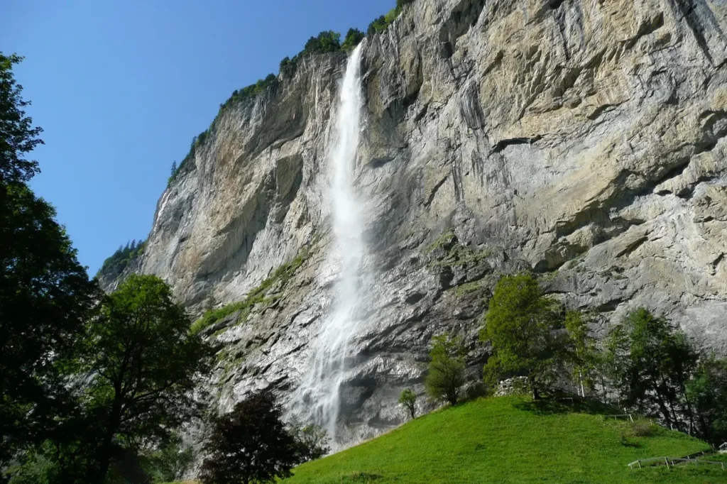 Staubbachfall Lauterbrunnen Wasserfälle