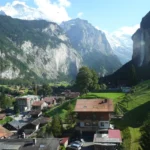 Jungfrau Region. 3. Mürren und Lauterbrunnen Wasserfälle