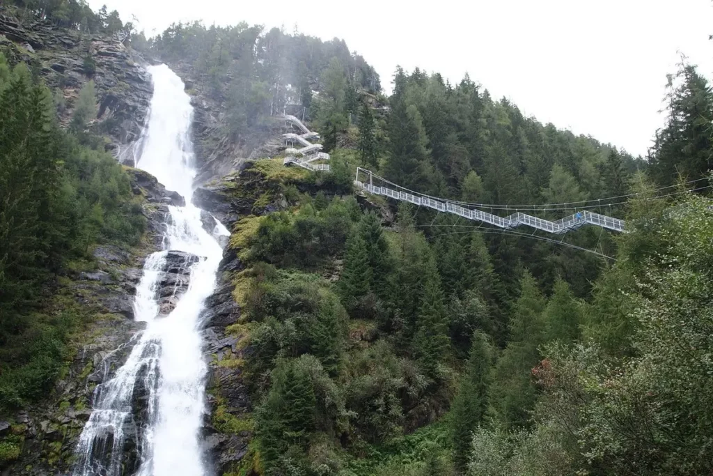 Ötztal Stuibenfall / Oetz valley Stuibenfall waterfall