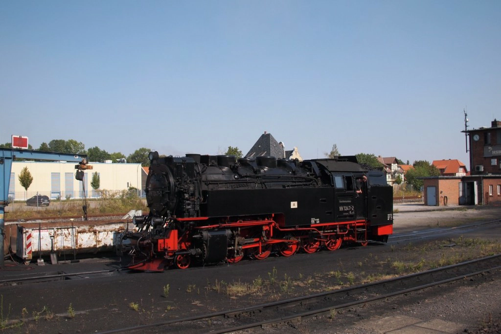 Brocken steam train / Brocken Schmalspurbahn