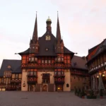 Harz mountains. Wernigerode old town