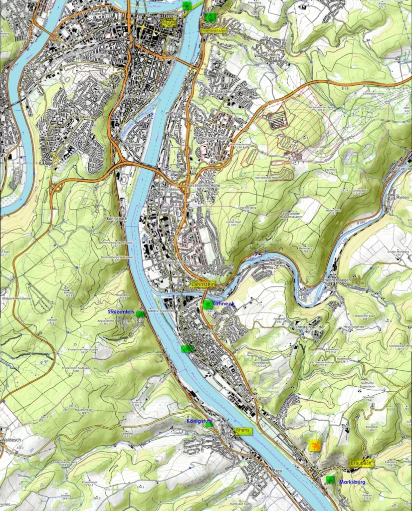 Rhine valley Koblenz